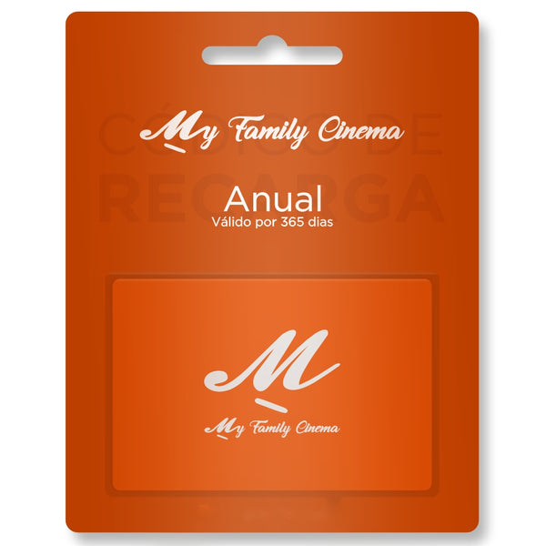 Recarga – My Family Cinema – Anual