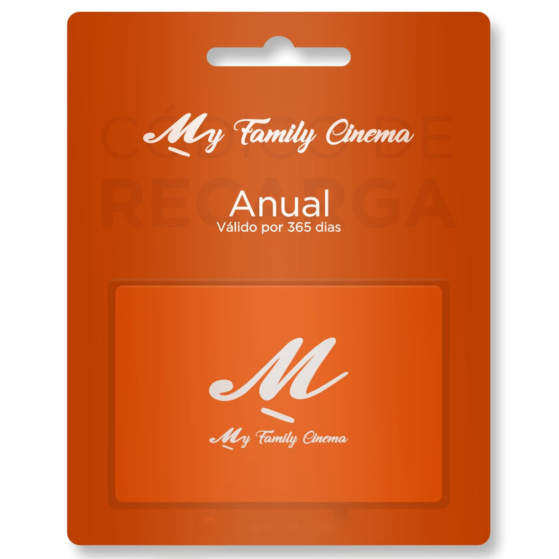 Recarga – My Family Cinema – Anual
