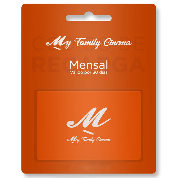 Recarga – My Family Cinema – Mensal