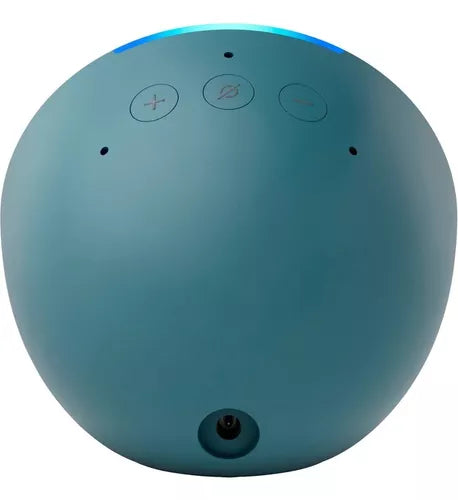 Assistente Virtual Echo Pop 110/220 Volts Cor Azul