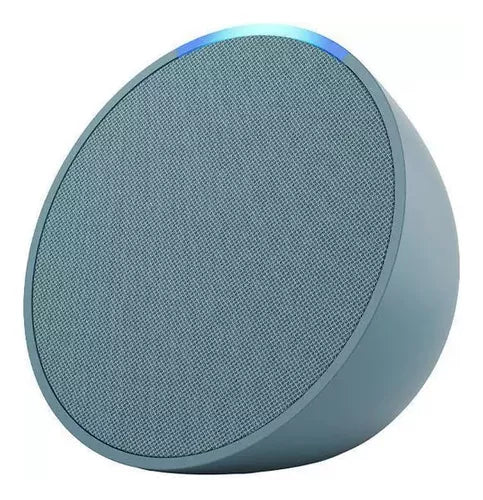 Assistente Virtual Echo Pop 110/220 Volts Cor Azul
