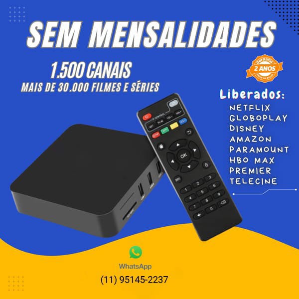 ZBOX TV - Aparelho para liberar canais de tv a cabo. TV Box · 2 Aparelhos V|talicios 4k Tv Sem Mensalidades 0rigina| C0d09