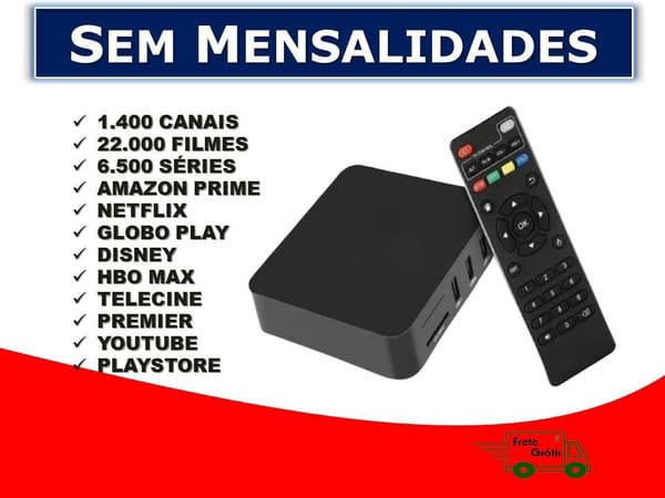 ZBOX TV - Aparelho para liberar canais de tv a cabo. TV Box · 2 Aparelhos V|talicios 4k Tv Sem Mensalidades 0rigina| C0d09