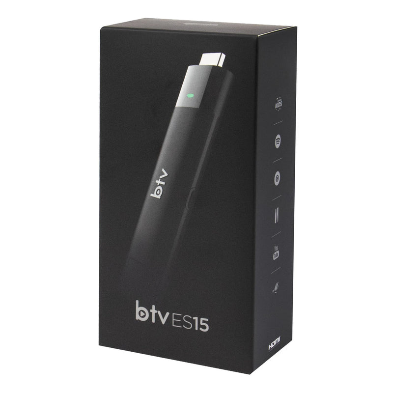 Receptor Btv Stick ES15 4K Ultra HD Wi-Fi Android