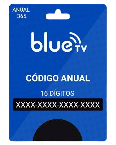 BLUE TV - CODIGO ANUAL