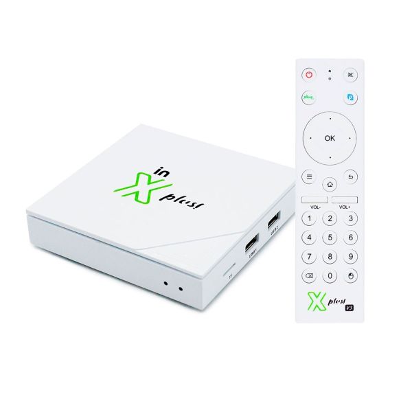 In XPlus V3 8K 16GB 4GB  - Libera Todos os Canais - Lançamento 2025