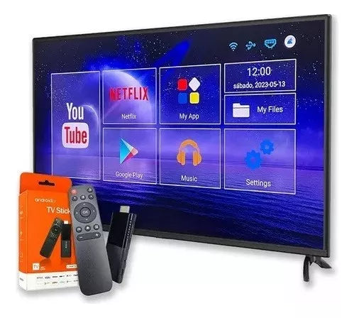 Androidtv Stick 4k 8gb+128gb Hdmi Wifi 2.4 Ghz, 5 Ghz